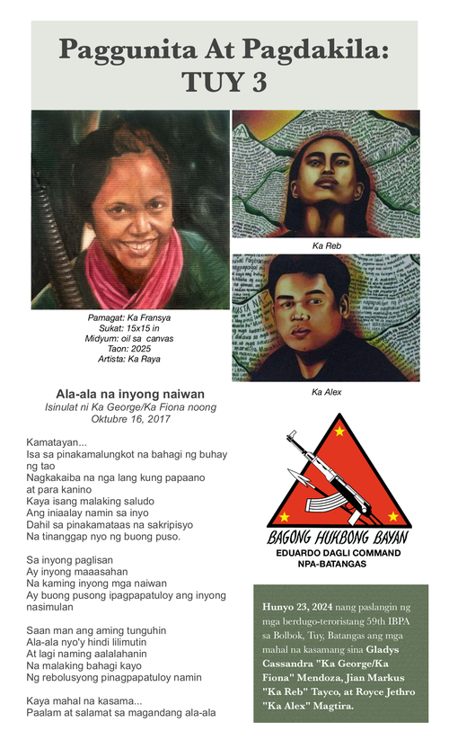 NPA-Batangas-Parangal-at-Pagpupugay-sa-Tuy3-1st-Anniversary-1